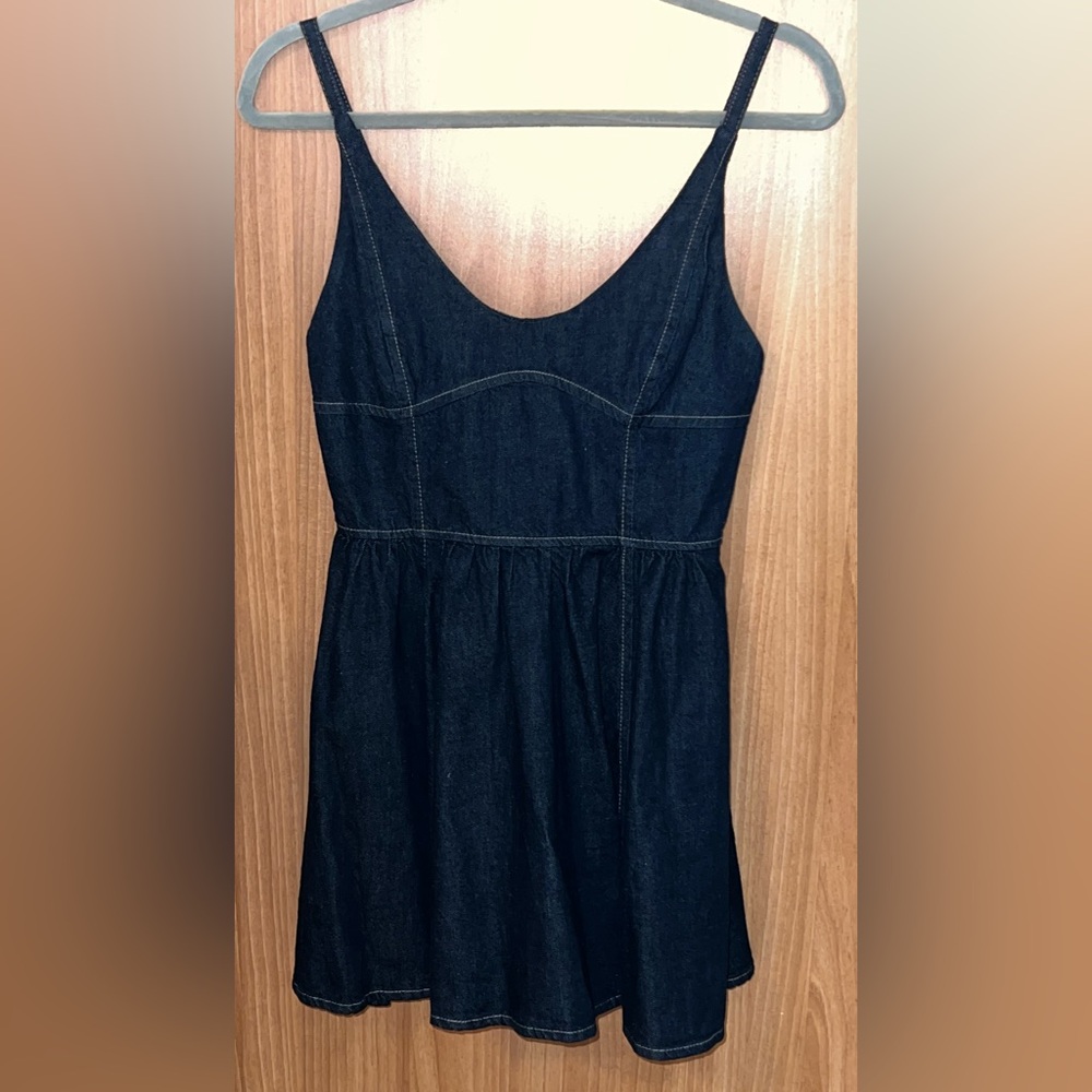 Zara Denim Mini Dress New with Tags